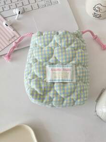 1个可爱绗缝相机包，CCD收纳包，相机包，柔软材质，防摔防尘，小巧便携，适合存放黑卡相机，简约便携，防摔防刮，多用途，适合户外使用，相机配件旅行必备，邮轮必备，宿舍必备，生日礼物，伴娘礼物，母亲节礼物，教师节礼物，情人节礼物 - 彩色 - 查看 20