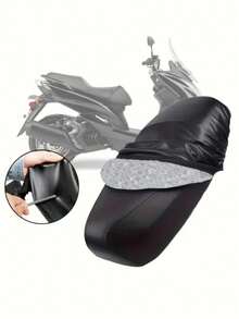 Waterproof Electric Scooter Seat Cover, Faux Leather Cushion Protector Suitable For All Seasons, Fits Various Electric Bicycles, Motorcycles And Scooters, Scooter Accessories - A - View 5