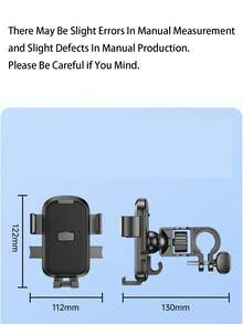 1 件自行车/摩托车手机导航支架，送货骑手手机支架，自动锁电动自行车骑行支架
