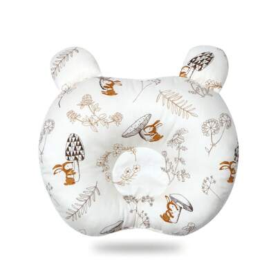 Neck Support Baby Shaping Pillow, Newborn Breathable Pillow To Prevent Flat Head, Head Correction Pillow For Infant And Children, All Season