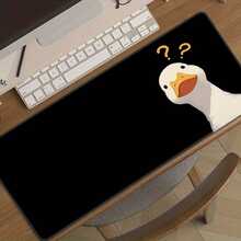 Confused Duck Extra Large Mouse Pad, Gaming Desk Mat, Big Keyboard Pad, Washable, Rubber Non-Slip Bottom, Stitched Edge, Gift Mouse Pad, Desk Protector, Study Pad, Multiple Sizes Available, Computer Keyboard Mat, Laptop Pad,For School Supplies,Back To School Gaming Mouse Pad Desk Accessories Office Supplies Office Office Desk Accessories Mousepad Mouse Pad For Desk - Suspicious Duck - View 11