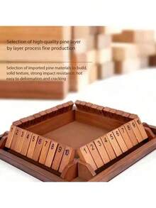 1 套豪华双面、四面、六面棋盘游戏套装（含骰子）、派对俱乐部成人家庭饮酒游戏 - 彩色 - 查看 17