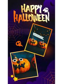 2pcs Halloween Decoration Simulation Hand Bone Skeleton Dark Surprise Garden Ground Ghost Hand Skeleton Ghost Festival Props Spoof Decorative Props - Multicolor - View 2