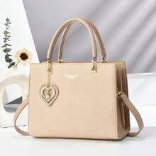 Women Top Handle Bags - 粽色 - 查看 3