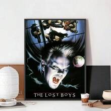 1pc Lost Boys 1987 Movie Poster No Framed Poster Kraft Club Bar Paper Vintage Poster Wall Art Painting Bedroom Study Stickers,Canvas Gifts Birthday Graduation