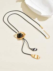 1 pieza Collar largo de mujer vintage casual, cadena de suéter, adecuado para uso diario y de fiesta, regalo para vacaciones