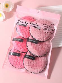 6pcs/2pcsMakeup Remover Puff Reusable Makeup Remover Pads For Gently And Effectively Removing Everyday Makeup, Including Foundation, Mascara, Eyeshadow, And Lipstick,Makeup,Cheap,Room Decor,Vanity,Travel,Bedroom,Makeup Accessories,Puff,Makeup Blender,Powder Puff,Makeup Sponge,Cheap,Stocking Stuffers,Makeup,Makeup Tools,Cheap Stuff,Gifts,Gifts For Women,Christmas Gifts - Multicolor - View 9