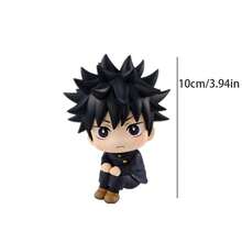 bandai Seria postaci z anime-Gojo Satoru, Itadori Yuji, Shakkyo, Fushiguro Megumi, Anime Chibi statyczne figurki na biurko, prezent