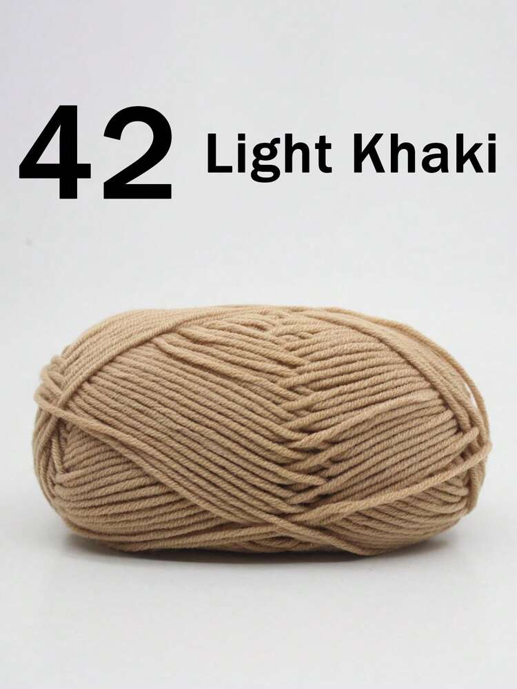 1/2 cuộn sợi acrylic màu sữa hỗn hợp 5 lớp, 50g/cuộn, mềm mại và đa năng, sợi màu sữa độ dày trung bình - Hoàn hảo cho đan tay, dệt tay, đồ thủ công DIY, dùng để móc túi xách, túi tote, khăn quàng cổ, mũ, áo len, quần áo, dép, giày, búp bê, gối, chăn móc, các dự án móc thủ công, quà tặng nhỏ DIY. Sợi nhiều màu | Sợi polyester | Sợi acrylic | Sợi móc | Sợi thủ công | Cuộn sợi rực rỡ | Vật liệu thủ công đa năng, phụ kiện và vật tư đan. - Nhiều màu - Xem 57