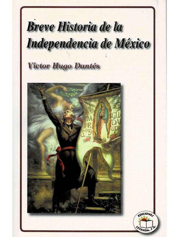 "Breve Historia de la Independ.... de México" - Libro: Páginas 88 - Medidas: 21 cm x 13.7 cm. - Con la entrada del ejército Trigarante llegaba el anhelado día en que después de trescientos años México quedaba totalmente desligado de los lazos que lo ataban a la Vieja España. Al proclamarse la Independ... , México se convirtió en un país libre y soberano después de once años de lucha.   Los habitantes de la Nueva España, criollos, indígenas y latifundistas no querían seguir compartiendo sus bienes con los "gachupines", ya que la desigualdad era muy notoria.  El 15 de septiembre de 1810, al término de un discurso que Miguel Hidalgo dio a sus feligreses sobre su libertad, éstos se entusiasmaron y formando un pequeño ejército de doscientos hombres armados con ondas y garrote inició el movimiento de independ....