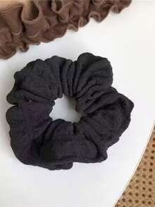 3 件套缎面发圈，韩式简约发带，优雅女士发饰，发圈，发球，休闲 - 彩色 - 查看 3