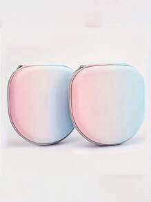 Hard Shell Earphone Carrying Case, Earphone Travel Bag, Earphone Pouch, Universal Handheld Earphone Storage Box, Suitable For Outdoor And Home Use - Multicolor - View 2