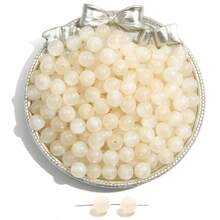 8/10/12mm 1 件圆形星空美人鱼公主亚克力珠，用于手工珠宝制作的装饰珠，手链、项链、手机链、DIY 珠宝工艺品，情人节、生日、圣诞节的最佳礼物