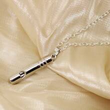 1 Pc Cross Rhinestone Pendant Choker Necklaces Fashion Hip Hop Rapper's Neck Jewelry Gift Zinc Alloy Whistle Pendant Outdoors Sounded Survive Tool Necklace Punk Jewelry