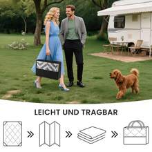 Sour Lemon Large Outdoor Rug, Outdoor Rugs Garden Rugs, Garden Mat For Patio, Easy Cleaning Patio Mat For Camping, Deck, Beach, Picnic-180x270cm - BlackWhite - View 4