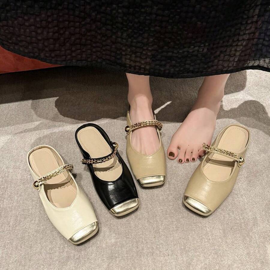 Women Flip-Flops - Black - View 1