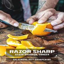Dalstrong Paring Knife - 35 Inch - Gladiator Series Elite - Forged High-Carbon German Steel - Black G10 Handle - Sheath Included - Razor Sharp Kitchen Knife - Cooking Chef Knife - NSF Certified - Serrated Paring Knife - View 2