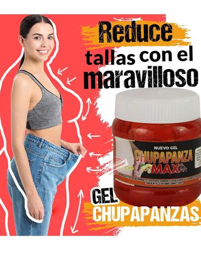 chupapanza max Gel Reductor Para Masajes  Grasa Abdomen (Rojo) Gel Reductor Para Masajes ChupaPanzaMax Abdomen Mentol -eucalipto Reductor De Abdomen Dieta Absorbe Grasa Mujer Hombre Gimnasio ayuda con la reduccion de vientre y abdomen en dias