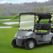 YUNRUX Windshield, Golf Cart Windshield, Foldable Windshield For DS 1982-2000.5 - A - View 9
