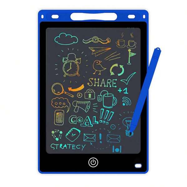 1pc LCD Writing Tablet Graffiti Board Toy, 8.5-Inch Color Screen Drawing Board, Erasable And Reusable Children Handwriting Board, Suitable For Home School Education And Learning Toys For Boys And Girls Aged 3-6, Birthday Gifts,Back To School