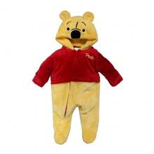 Mameluco para bebe con gorro bordado Disney Winnie Pooh - Amarillo - Ver 2