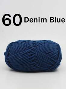 1/2支 5股混色乳白色腈纶纱线，50克/支，柔软多用途，中等粗细的乳白色纱线 - 非常适合手工编织、手工织造、DIY工艺品，可用于DIY钩编包、手提袋、围巾、帽子、毛衣、衣服、拖鞋、鞋子、玩偶、靠垫、钩编毯子、手工钩编项目、DIY小礼物、情人节礼物。