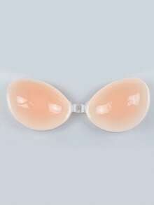 1pc Women's Waterproof & Thick Silicone Breastplate, Seamless & Tight-Fitting, Suitable For Wedding Photography Design