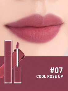 Rom&Nd Misty Gummy Lip Gloss, Matte Long-Wear Lip Primer, Silk Fuzzy Juice Lipstick, Korean Makeup - 07 Cool Rose Up - View 3