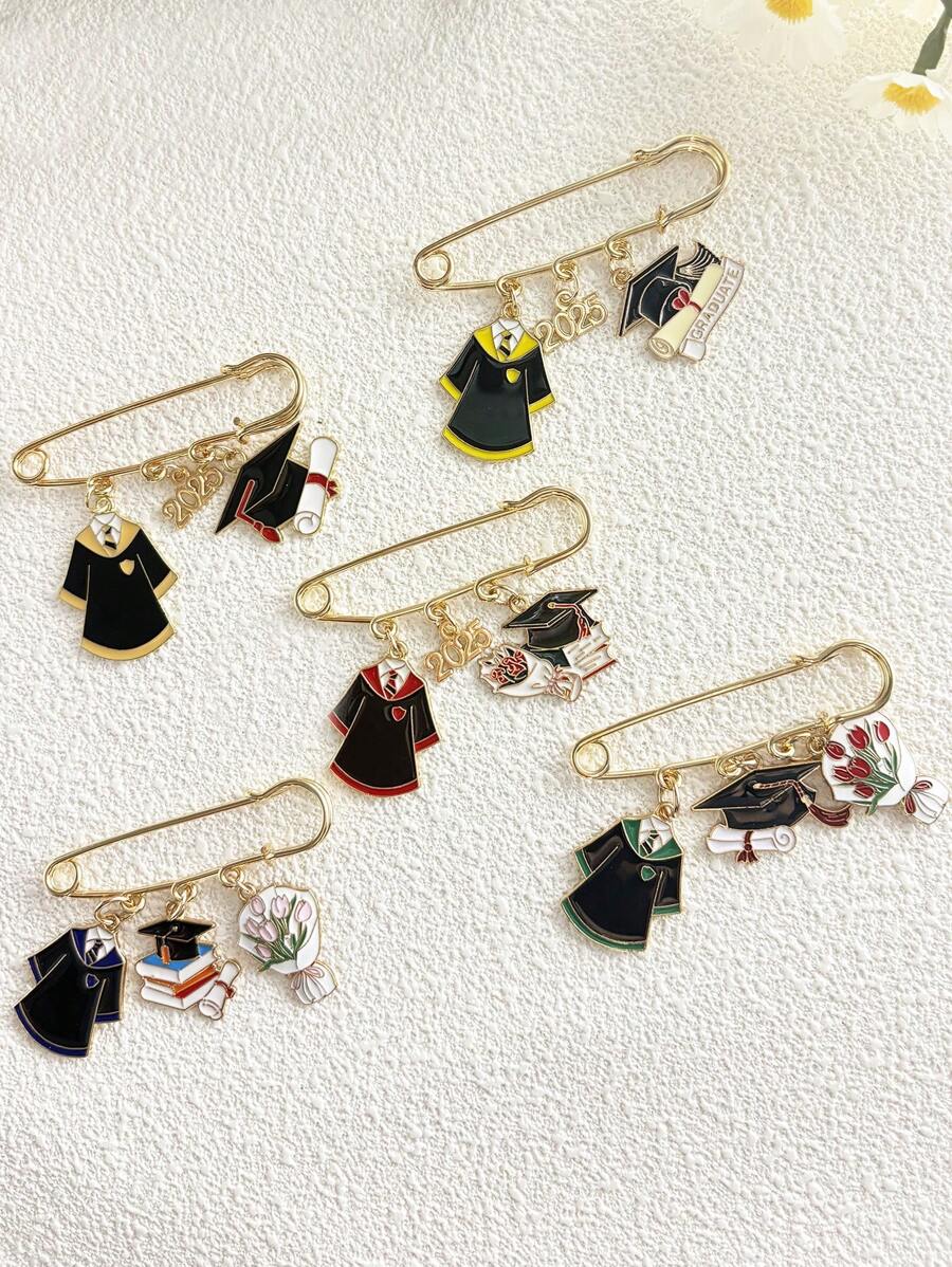 Cadou de absolvire, accesoriu nou pentru broșă cu insignă de șapcă de absolvire