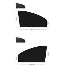 Easypie Selection Magnetic Car Window Shades - 100% Blackout & Heat Blocking Side Window Covers, Universal Fit For Most Cars - Car Curtains - View 15
