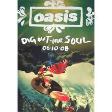 1 件绿洲乐队海报热门音乐海报专辑帆布印刷海报墙壁艺术装饰黑白适用于家庭客厅装饰无框 - 彩色 - 查看 41