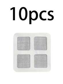 500 pezzi/1 pezzo Adesivo antitappeto per scarico, Filtro per capelli riutilizzabile per scarico doccia, adatto per doccia, vasca da bagno, lavandino da cucina, lavanderia, bagno domestico e scarico del water, drenaggio rapido e facile manutenzione, scelta ideale per regali di Natale.