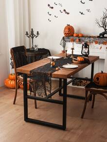 1pc Lace Table Runner, Holiday Decor