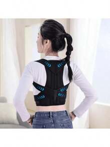 Adjustable Posture Corrector For Adult Men And Women, Suitable For Students, Back Support Brace For Clavicle Support, Neck, Back And Shoulder