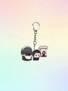 1 件“爱与深空”游戏动漫系列亚克力钥匙扣，可爱卡通钥匙扣，适合用作包、行李箱、手机挂饰、汽车装饰，非常适合收藏和生日礼物汽车配件哥特 Y2k - 彩色 - 查看 15