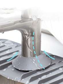 2pcs Faucet Waterproof Ring High Elastic Silicone Ring Pool Splashproof Kitchen Sink Narrow Side Faucet Drain Pad Kitchen Items Kitchen Accessories Kitchen Tools