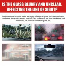 rayhong Limpiador concentrado de película de aceite de vidrio Rayhong de 100 ml, elimina la grasa, antirrociado, limpiador desempañante para parabrisas de automóvil, entrega aleatoria de modelos nuevos y antiguos