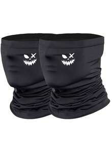 1pc/2pcs Unisex Balaclava Face Mask, Suitable For Daily Use, Outdoor Travel, Hiking, Skiing, Cycling - Style E - View 23