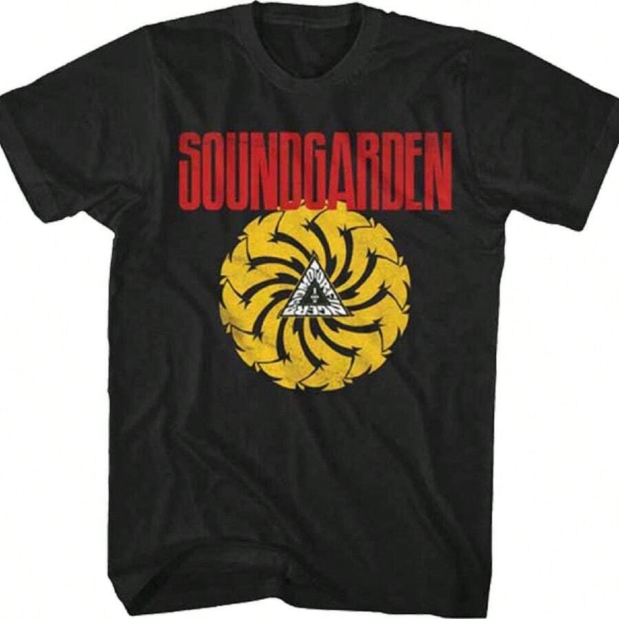 FEA Merchandising Men's Sound Garden Bad Motor Finger Lightweight T-Shirt - màu đen - Xem 1