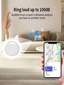 4个装&1个装 Apple Air Tag 智能标签，全球精准定位GPS追踪器，适用于查找我的应用（安卓系统不支持！），防丢失设备，可更换电池和隐私保护，适用于房间、行李箱、背包、钱包等，节日礼物