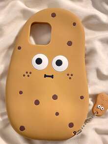 1 件可爱 3D 土豆设计手机壳，适用于 15 Pro Max、 14 系列、 11、 12、 16 Pro，硅胶防震保护套，防水防摔防刮