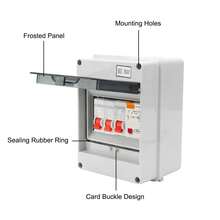 Disyuntor de fugas - Blanco - Ver 6