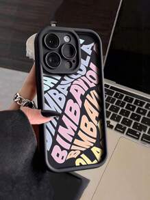 Funda de teléfono con diseño de patrón 2D de dibujos animados creativo y de moda de la marca Bimba & Lola, nuevo diseño de trapezoide cíclope, regalo personalizado divertido y minimalista para hombres y mujeres, compatible con iPhone 16/15/15Pro/15ProMax/14/13/12/11/XsMAX, iPhone17, iPhone17Air, iPhone17PRO, iPhone17PROmax, diseño creativo y de moda para todos