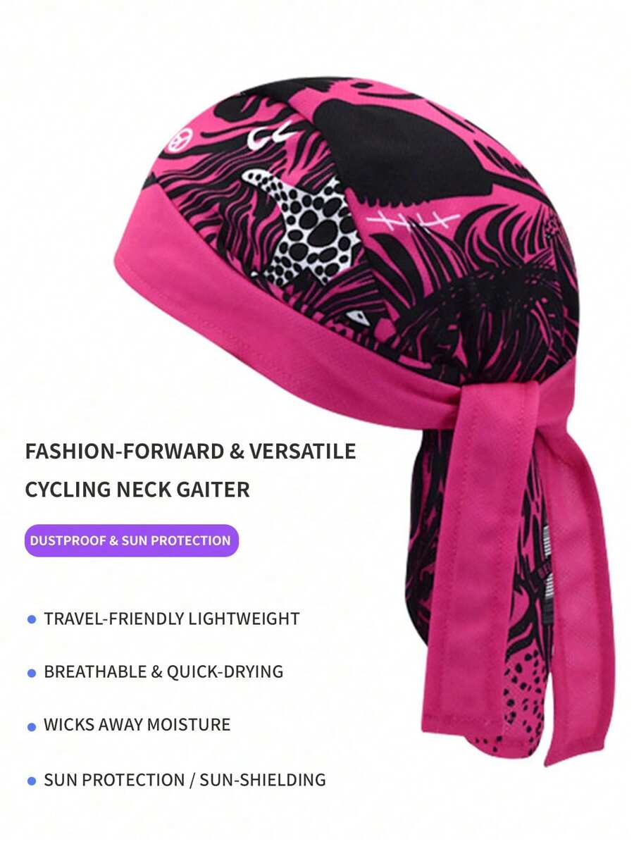 Lightweight, Quick-Dry, Breathable Pirate Bandana Headwear, Suitable For Outdoor Sun Protection, Gothic Style, Halloween, Cycling Helmet Liner, Unisex Pirate Hat Pirate Costume