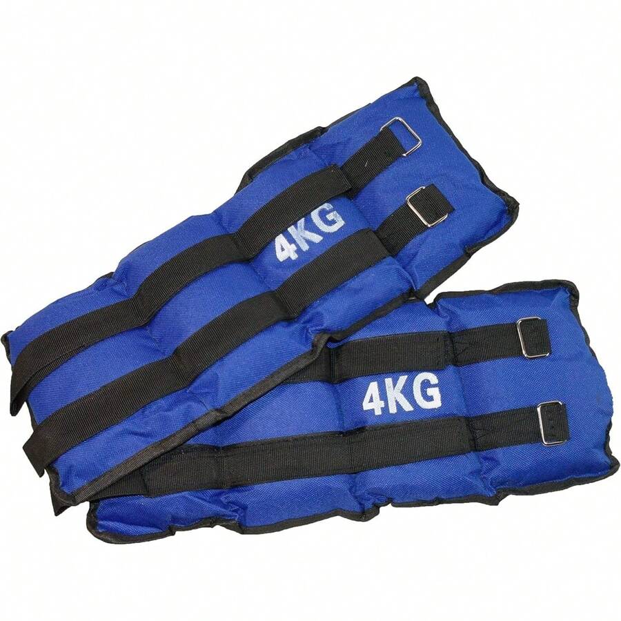 Peso Para Tobillo, 2 Pesas Para Brazos De 0.5-3 Kg Pesas Para Muñecas, Pesas Para Correr Ajustables, Juego De Variants De Peso Ppara Movimiento Físico Correr Trotar Gimnasia - 4公斤*2 - 查看 1