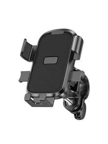 1 件自行车/摩托车手机导航支架，送货骑手手机支架，自动锁电动自行车骑行支架