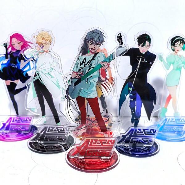 1pc 2025 New Alien Stage Acrylic Standee, Popular Item - Birthday Gift, Holiday Gift