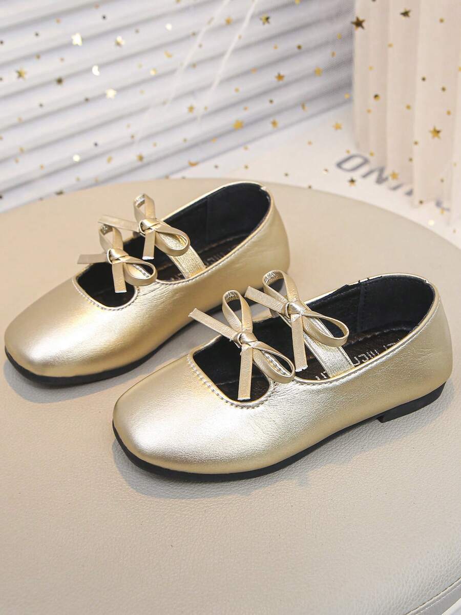 幼儿/小女孩芭蕾平底玛丽珍鞋