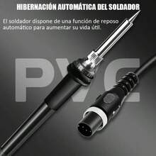 Estación De Cautín Tipo Lápiz Y Pistola De Calor 2 En 1 - Tipo de Enchufe B USA (110-127V) - Ver 3