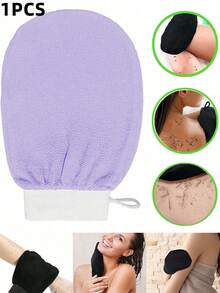 New 3 Pcs Deep Exfoliating Gloves For Smooth And Shiny Skin - Body Scrub Bath And Shower - Cleans Dead Dry Skin - Gentle And Effective Exfoliating Gloves, Korean Exfoliating Gloves, Exfoliating Gloves Visibly Remove Dead Skin, Bath Gloves - Multicolor - View 14